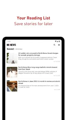 NK News android App screenshot 0