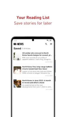 NK News android App screenshot 5